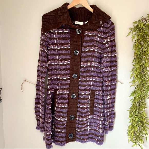 Anthropologie Stitch by Stitch Sweater Coat - Picture 3 of 15